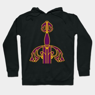 Tizona sword garnish (purple) Hoodie